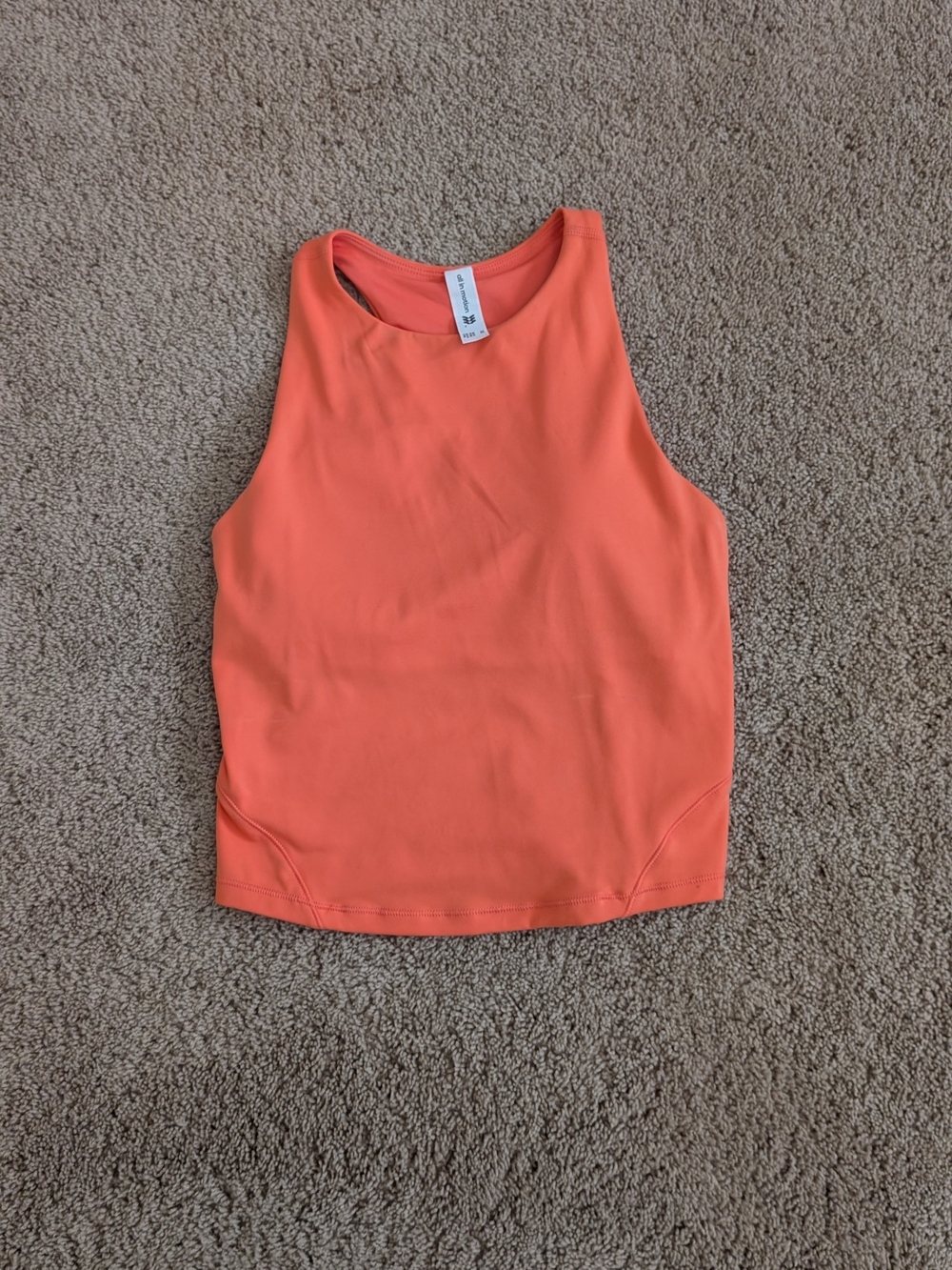 All In Motion Coral High-Neck Tank Top